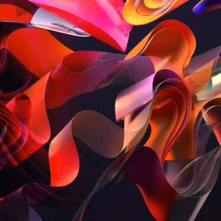 Windows 11 black and purple wallpaper