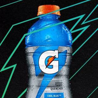 Blue Gatorade wallpaper