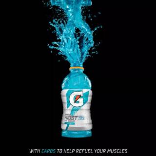 Blue Gatorade wallpaper