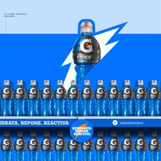 Blue Gatorade wallpaper