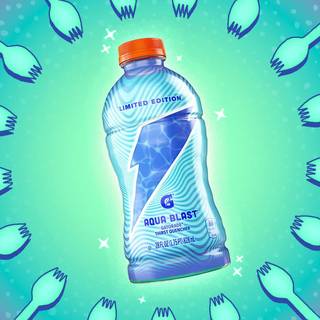 Blue Gatorade wallpaper