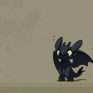 Toothless computer wallpaper