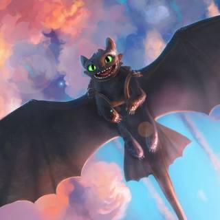 Toothless computer wallpaper