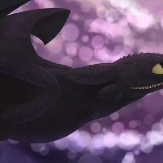 Toothless computer wallpaper