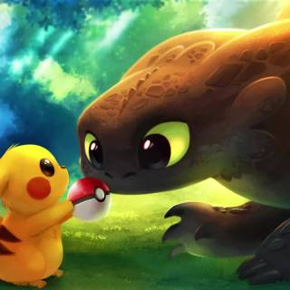 Toothless computer wallpaper