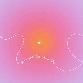 Preppy aura laptop wallpaper