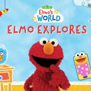 Elmo's World desktop wallpaper