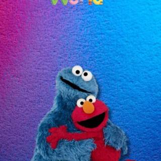 Elmo's World phone wallpaper