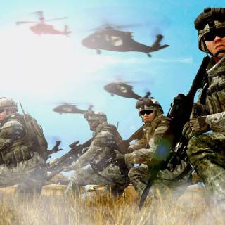 Realistic war wallpaper