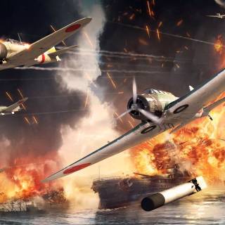 Realistic war wallpaper