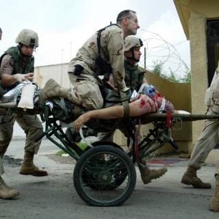 Realistic war wallpaper