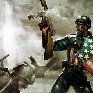 Realistic war wallpaper