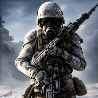 Realistic war wallpaper