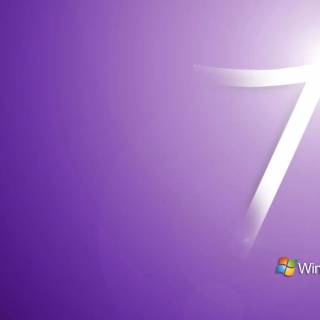 Windows 7 purple wallpaper