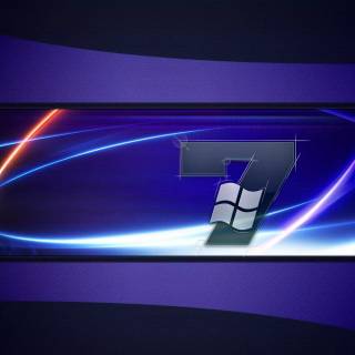 Windows 7 purple wallpaper