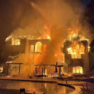 Gigantic fire wallpaper