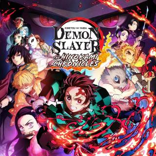 Demon Slayer fight poster wallpaper