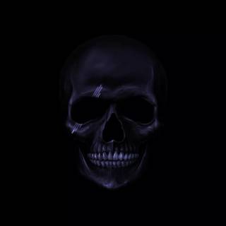 Dark magic skull wallpaper