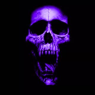 Dark magic skull wallpaper