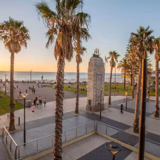 Adelaide Glenelg beach wallpaper