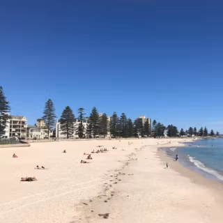 Adelaide Glenelg beach wallpaper