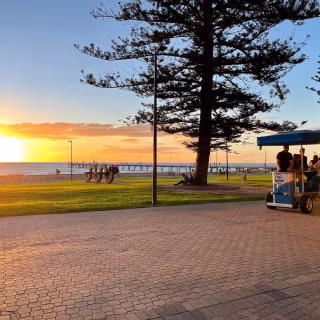 Adelaide Glenelg beach wallpaper