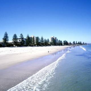 Adelaide Glenelg beach wallpaper