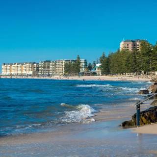 Adelaide Glenelg beach wallpaper