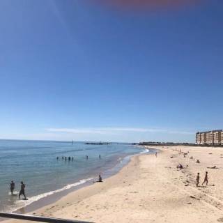 Adelaide Glenelg beach wallpaper