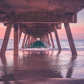 Adelaide Glenelg beach wallpaper