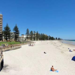 Adelaide Glenelg beach wallpaper