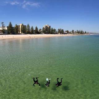 Adelaide Glenelg beach wallpaper
