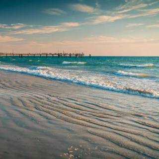 Adelaide Glenelg beach wallpaper
