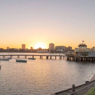 Melbourne St Kilda beach wallpaper