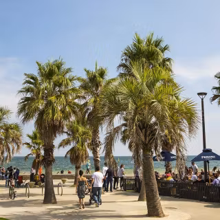 Melbourne St Kilda beach wallpaper