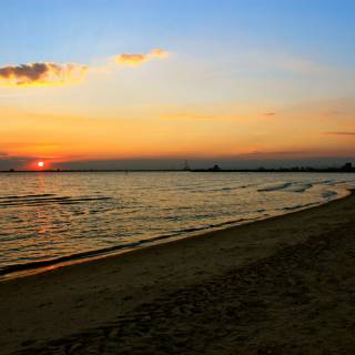 Melbourne St Kilda beach wallpaper