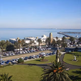 Melbourne St Kilda beach wallpaper