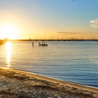 Melbourne St Kilda beach wallpaper