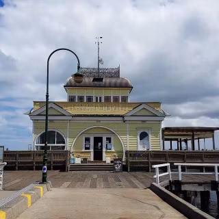 Melbourne St Kilda beach wallpaper