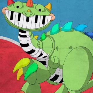 Pianosaurus wallpaper
