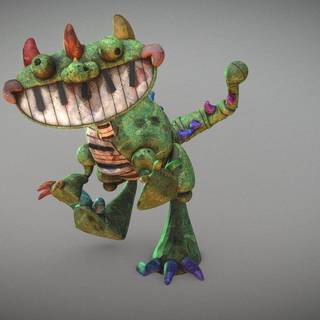 Pianosaurus wallpaper