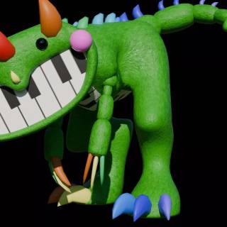 Pianosaurus wallpaper