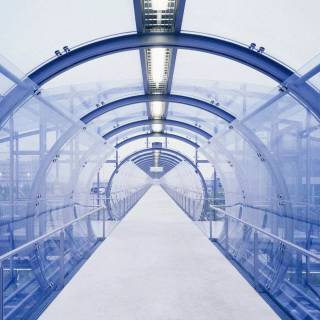 Glass bridge wallpaper