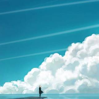 Glass bridge wallpaper