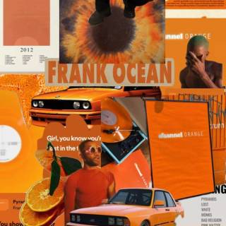 Frank Ocean collage wallpaper