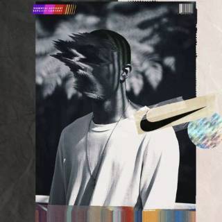 Frank Ocean collage wallpaper