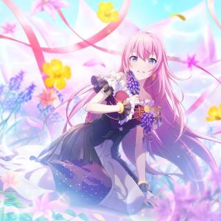 Megurine Luka and Hatsune Miku wallpaper