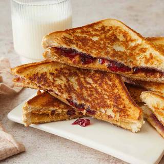 Peanut butter and jelly sandwich wallpaper