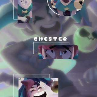 Chester Brawl Stars wallpaper