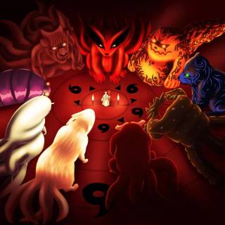 Naruto Tailed Beast Mode wallpaper